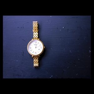 White Face Fossil Watch